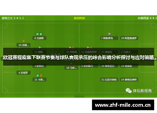 欧冠赛程密集下联赛节奏与球队表现承压的综合影响分析探讨与应对策略